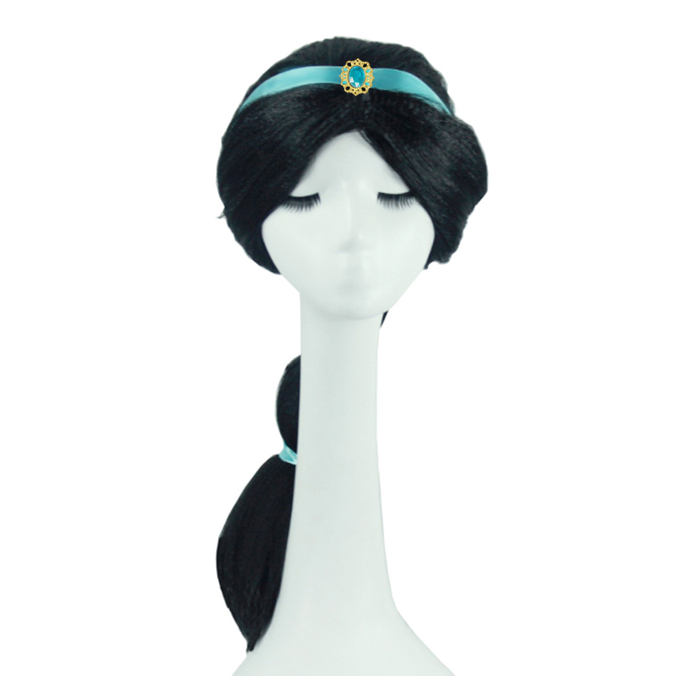 Synthetic Wigs - الأطفال فتاة علاء الدين الأميرة ياسمين