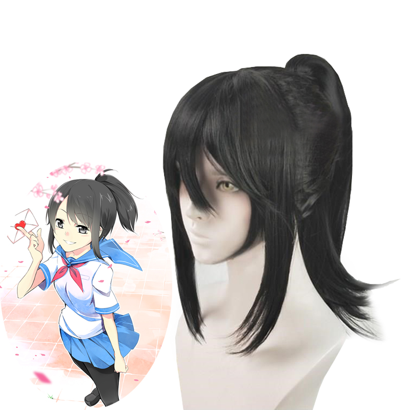 Synthetic Braided Wigs For Black Women - ألعاب Yandere محاكي Ayano Aishi تأثيري