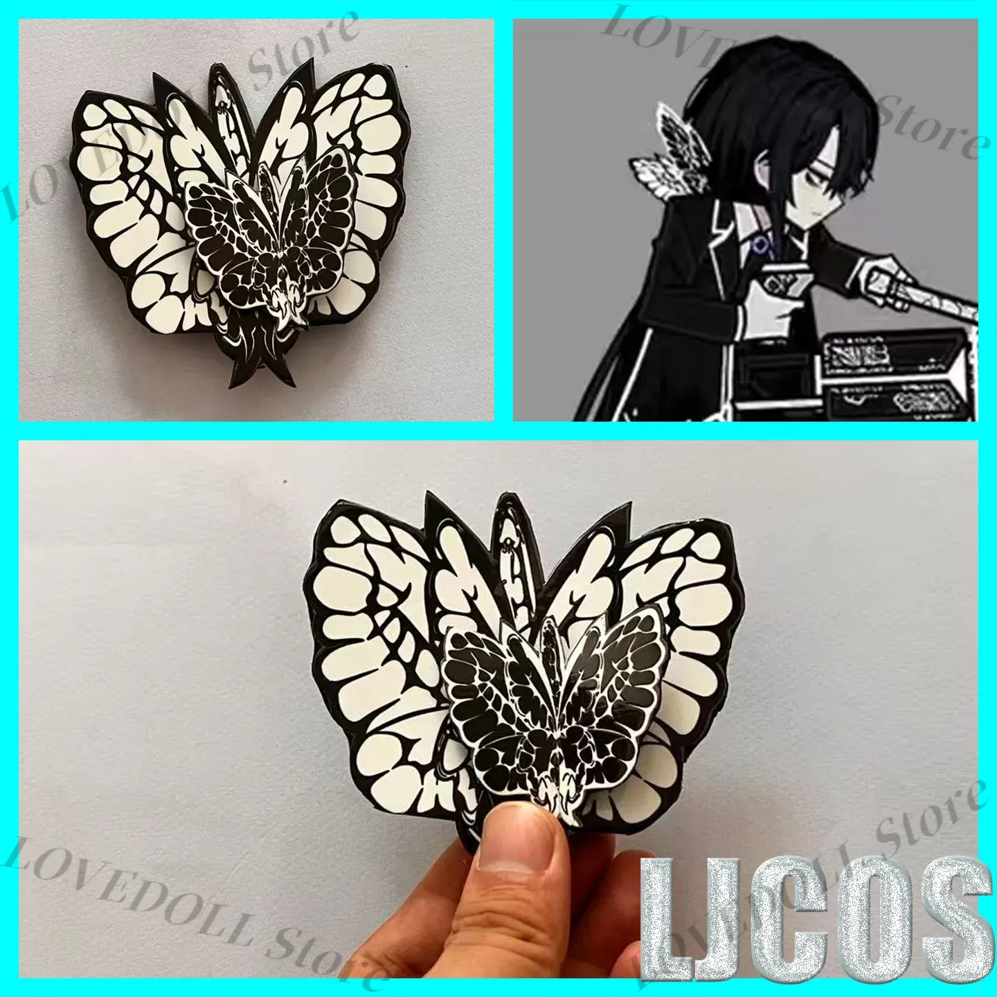 أنمي ليمبوس كومباني، مشبك شعر  - مراجعة Hair Clips وسعره