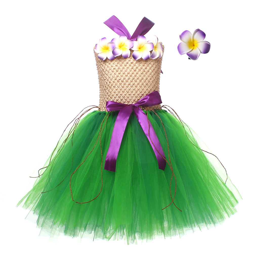 فستان توتو بناتي بنقشة زهور ها - مراجعة Hair Clips وسعره