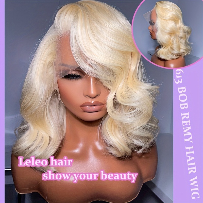 613 باروكة شعر طبيعي بدانتيل أ - مراجعة 613 Blonde Body Wave Lace Front Wig وسعره
