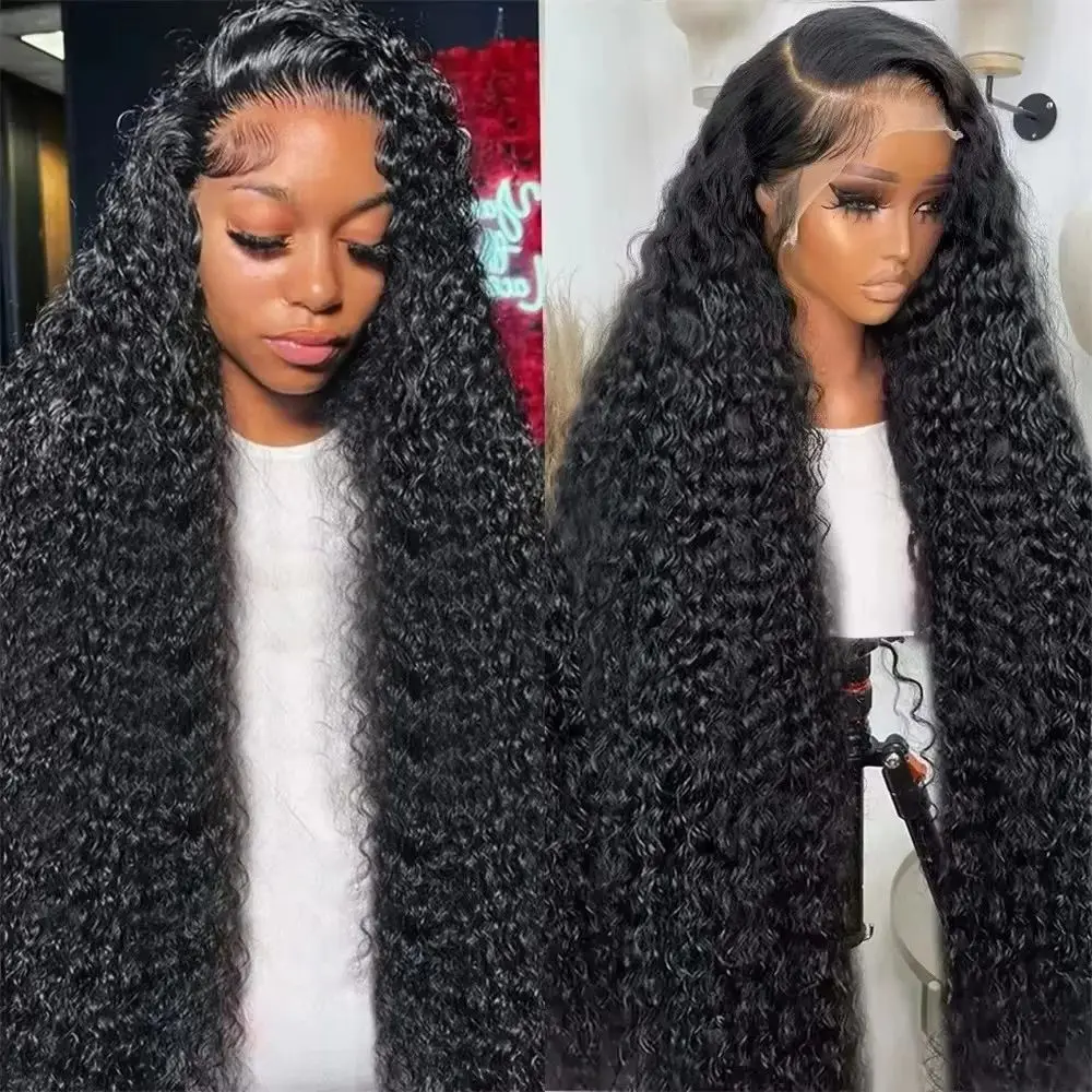 باروكات شعر طبيعي مجعد بعمق ول - مراجعة Human Hair Wigs وسعره