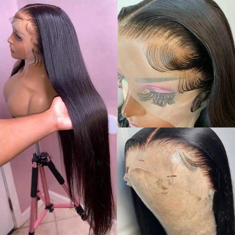 باروكة شعر طبيعي مستقيمة بطول  - مراجعة Glueless Wear And Go Human Hair Wig وسعره