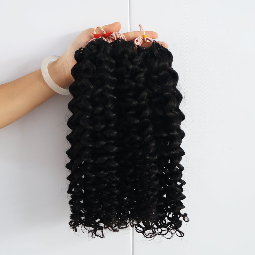 خصلات شعر طبيعي مجعد ومرن، 100 - مراجعة Hair Bundles وسعره