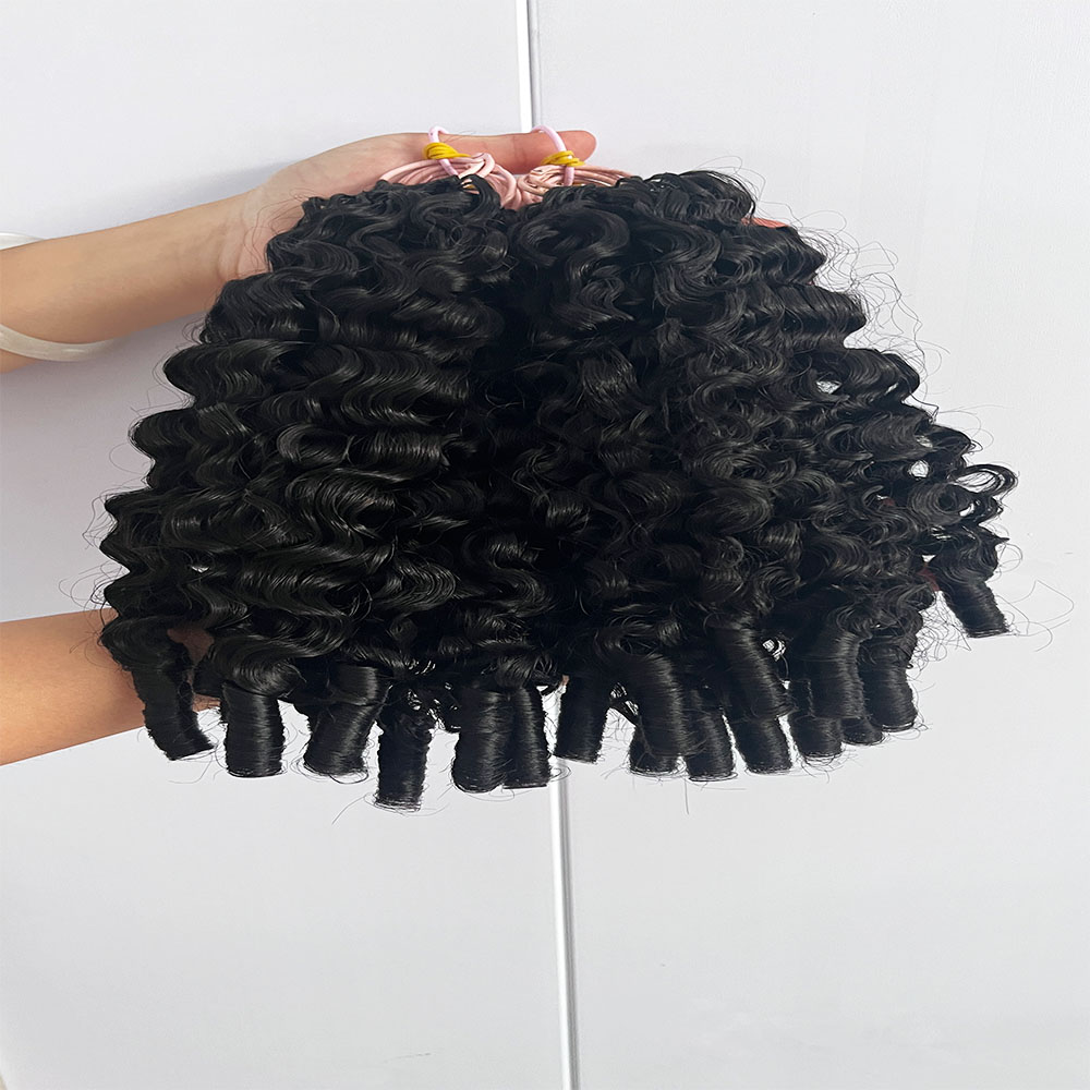 خصلات شعر طبيعي مجعد ومرن، 100 - مراجعة Hair Bundles وسعره